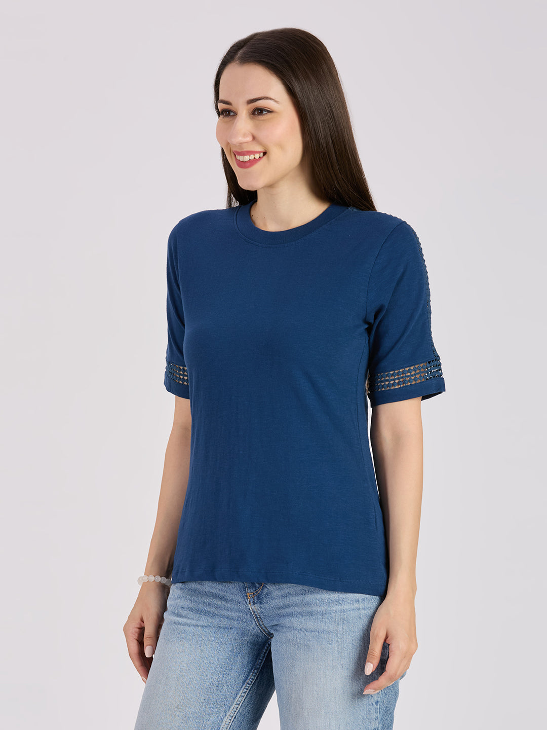 Sitayya Solid Top - Navy