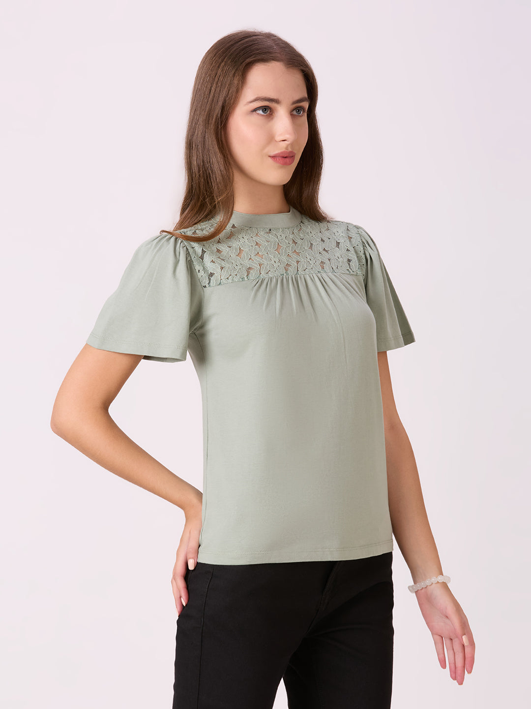 Sitayya Solid Top - Lilly Pad