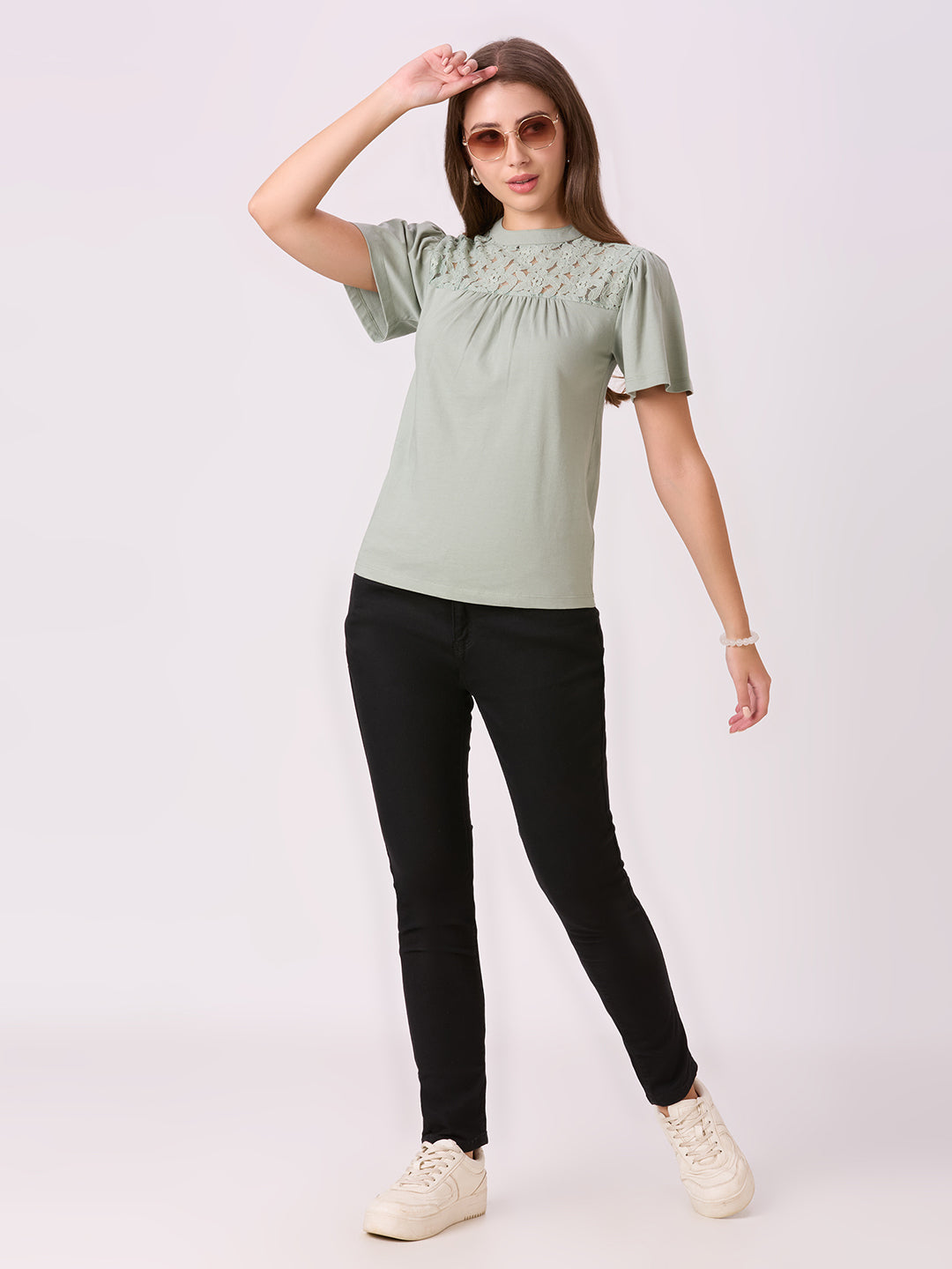 Sitayya Solid Top - Lilly Pad