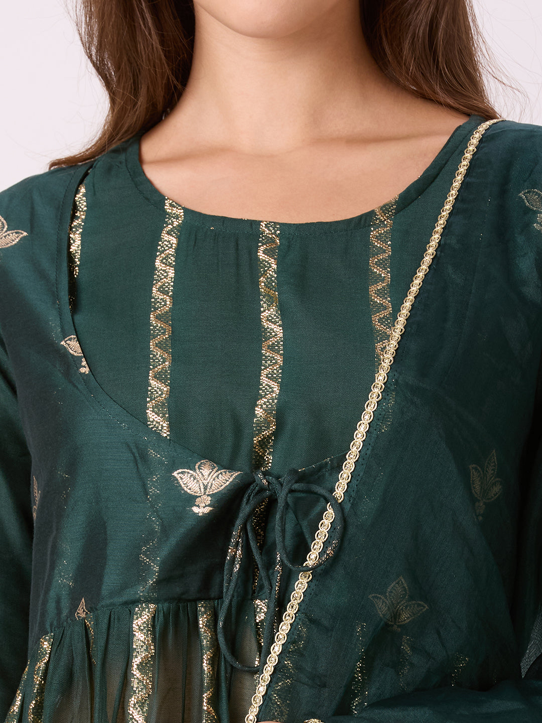 Sitayya Jacquard Set - Green