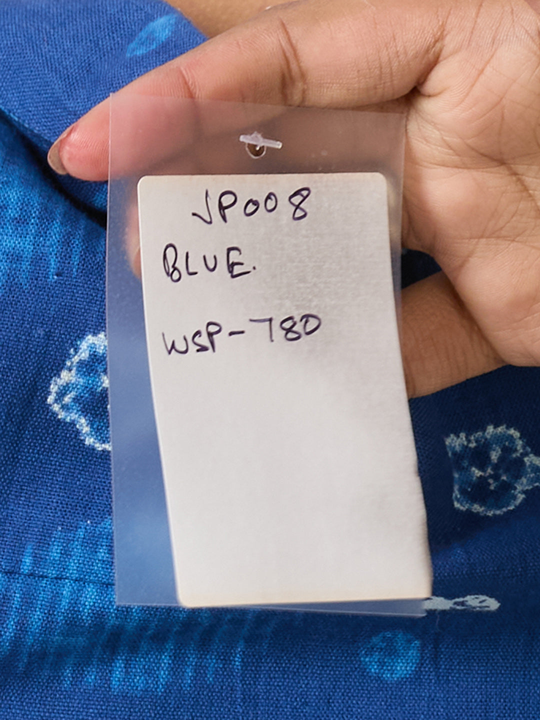 Sitayya Printed Dress - Blue