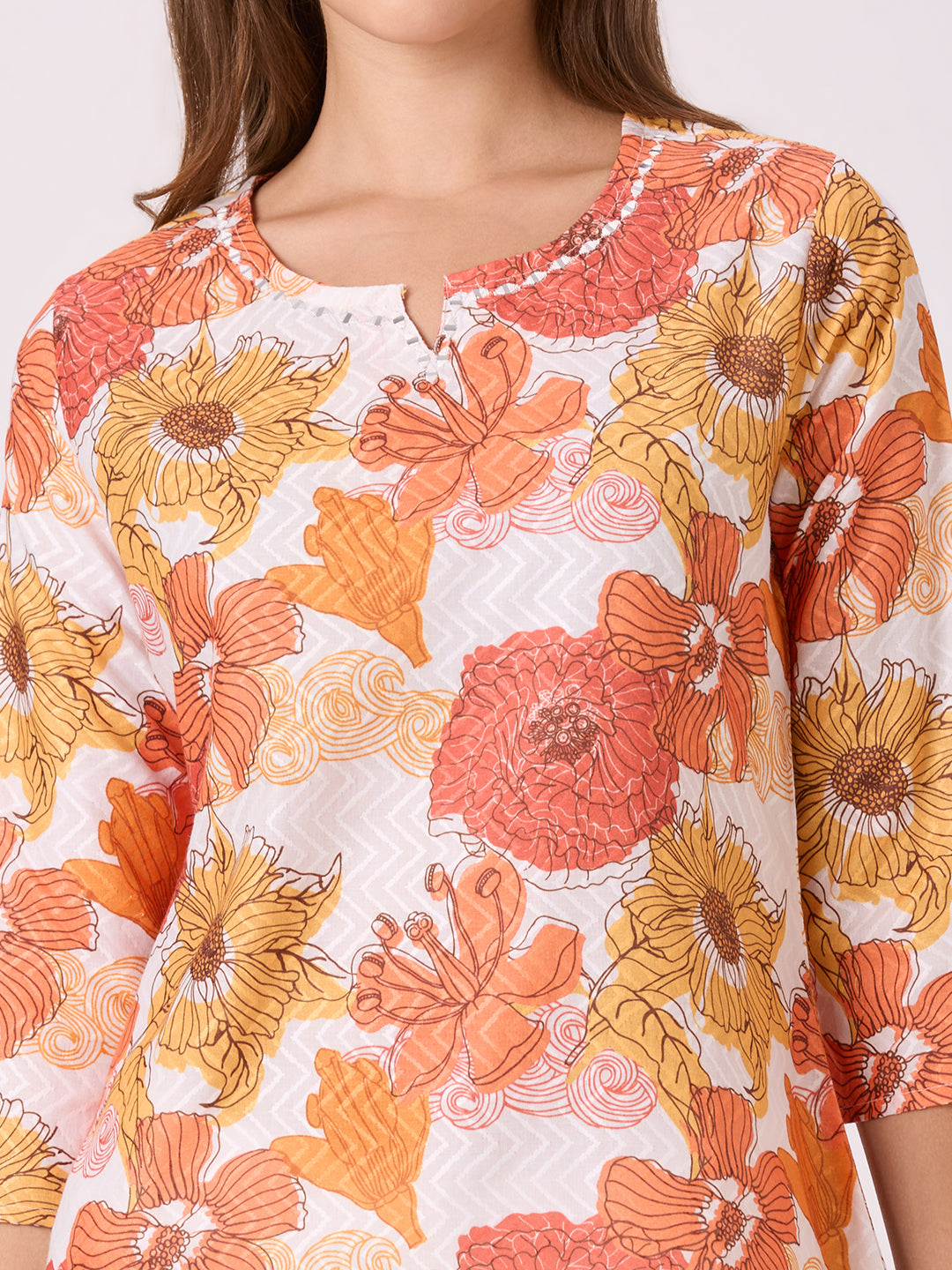 Sitayya Printed Kurti - Multi