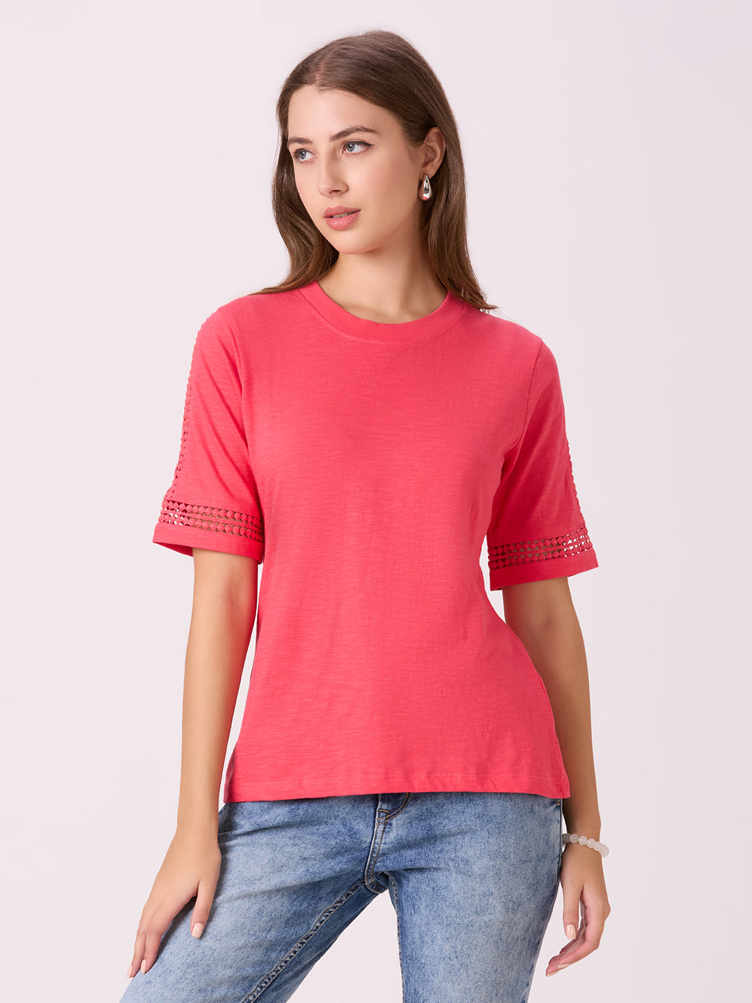 Sitayya Solid Top - Fuchsia