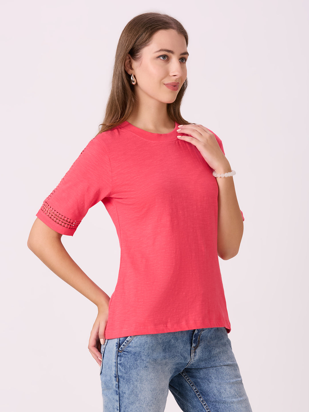 Sitayya Solid Top - Fuchsia