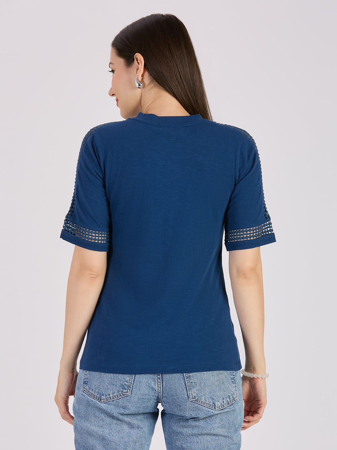 Sitayya Solid Top - Navy