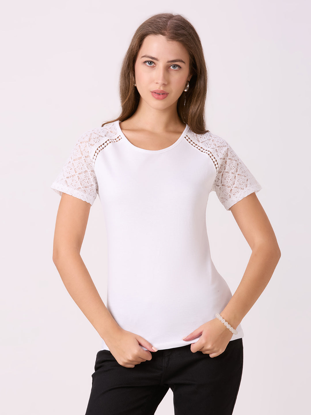 Sitayya Solid Top - White