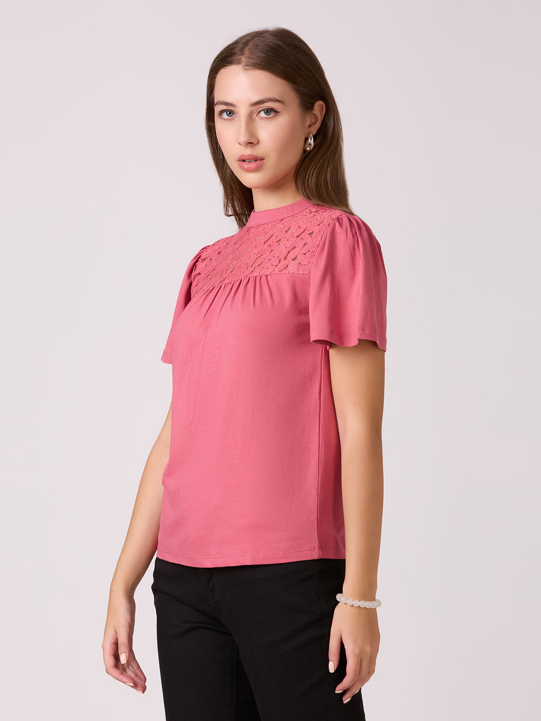 Sitayya Solid Top - Pink