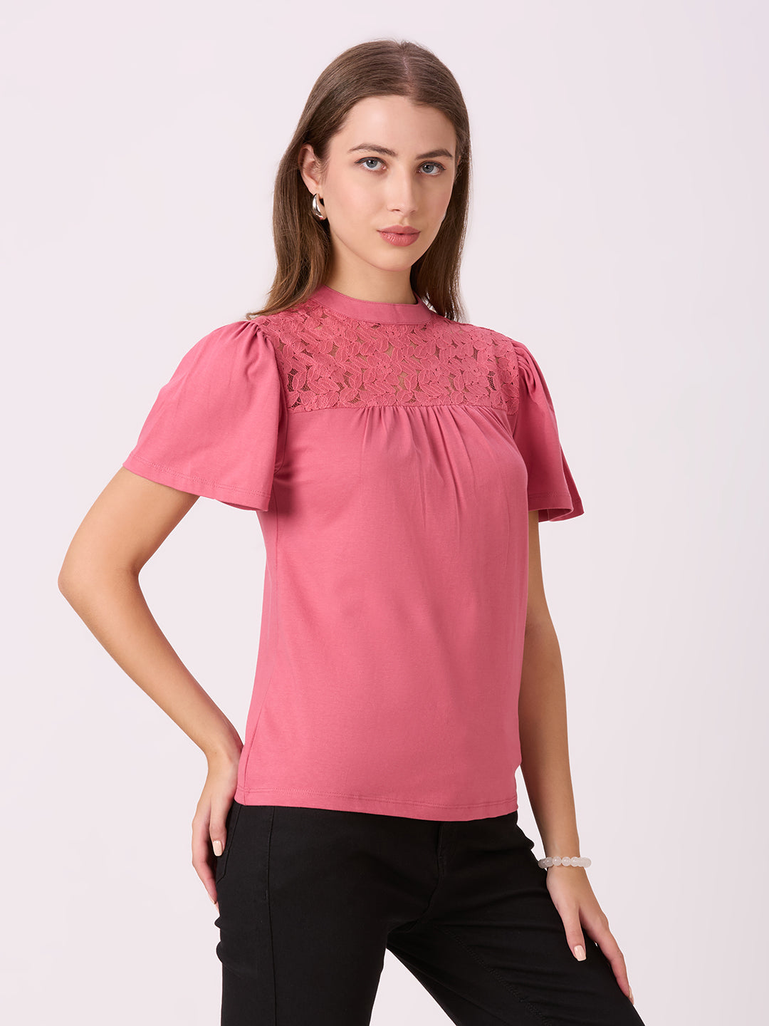 Sitayya Solid Top - Pink