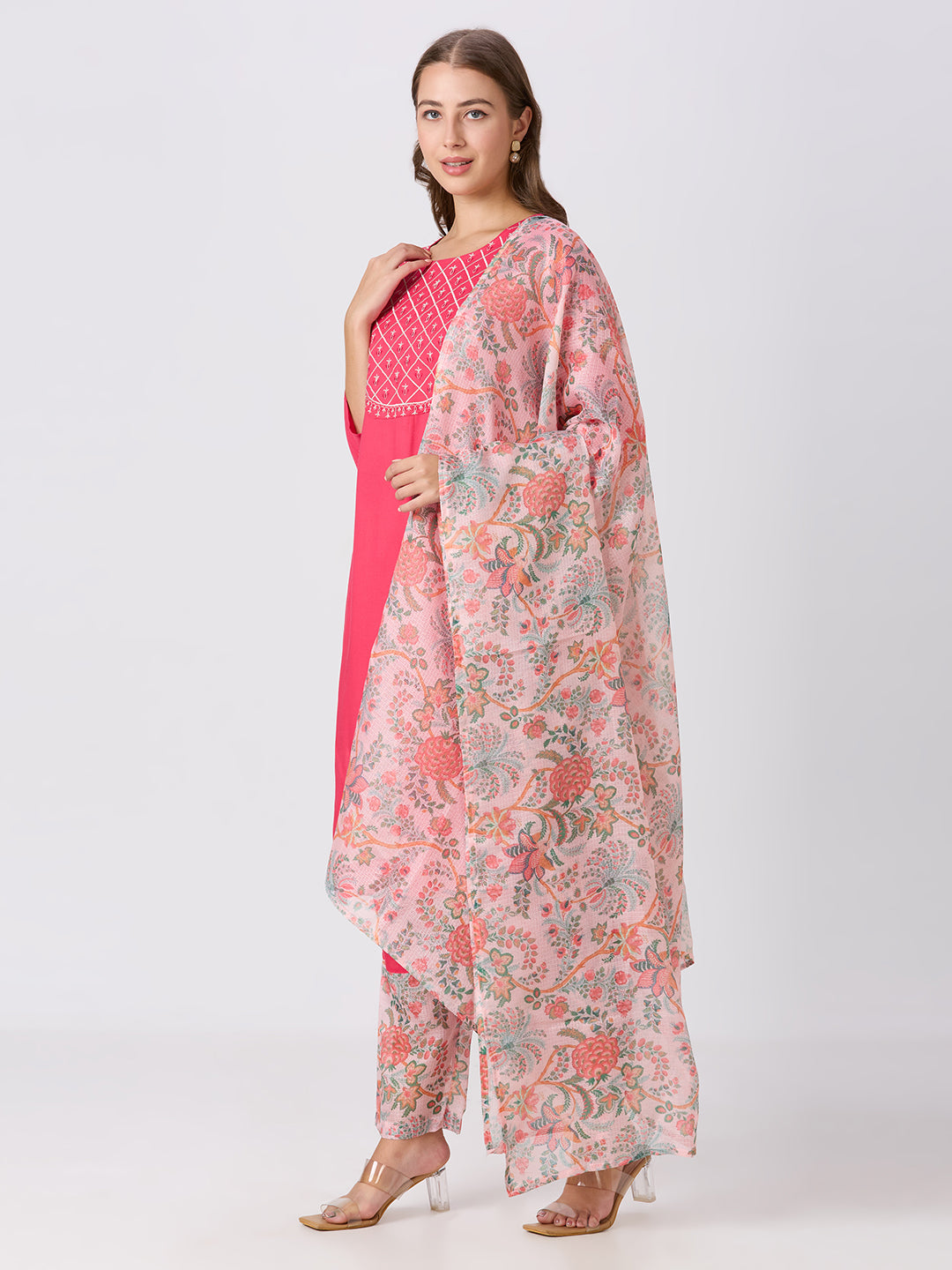 Sitayya Solid Set - Pink