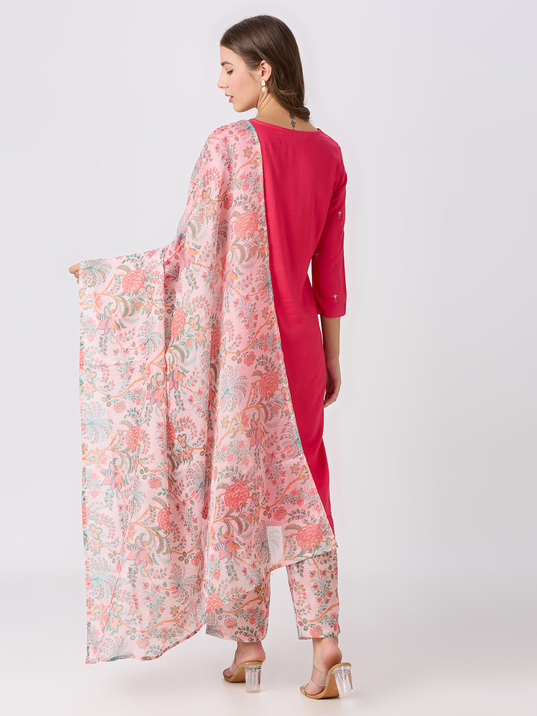 Sitayya Solid Set - Pink