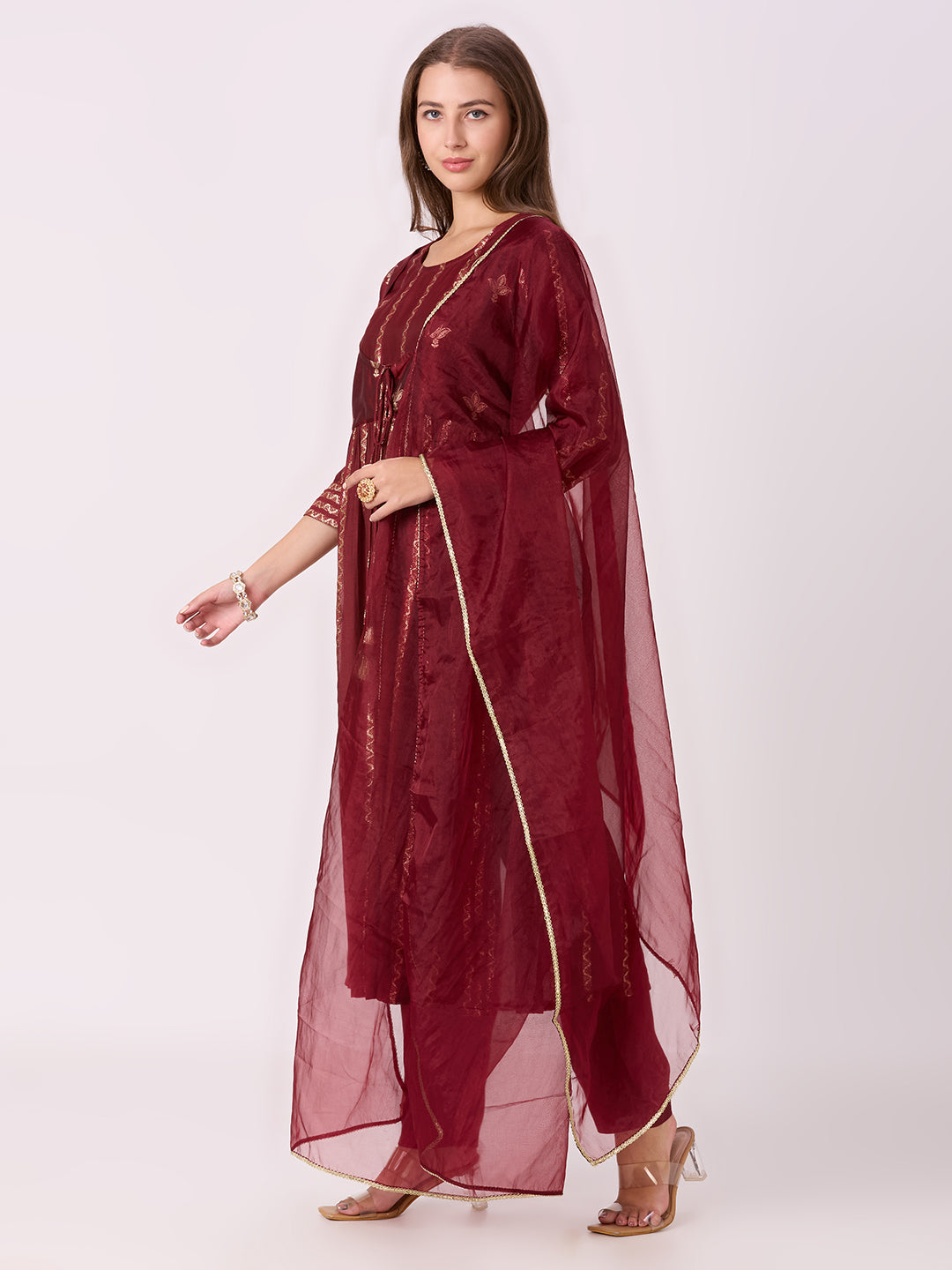 Sitayya Jacquard Set - Wine