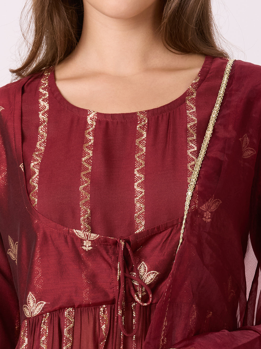 Sitayya Jacquard Set - Wine