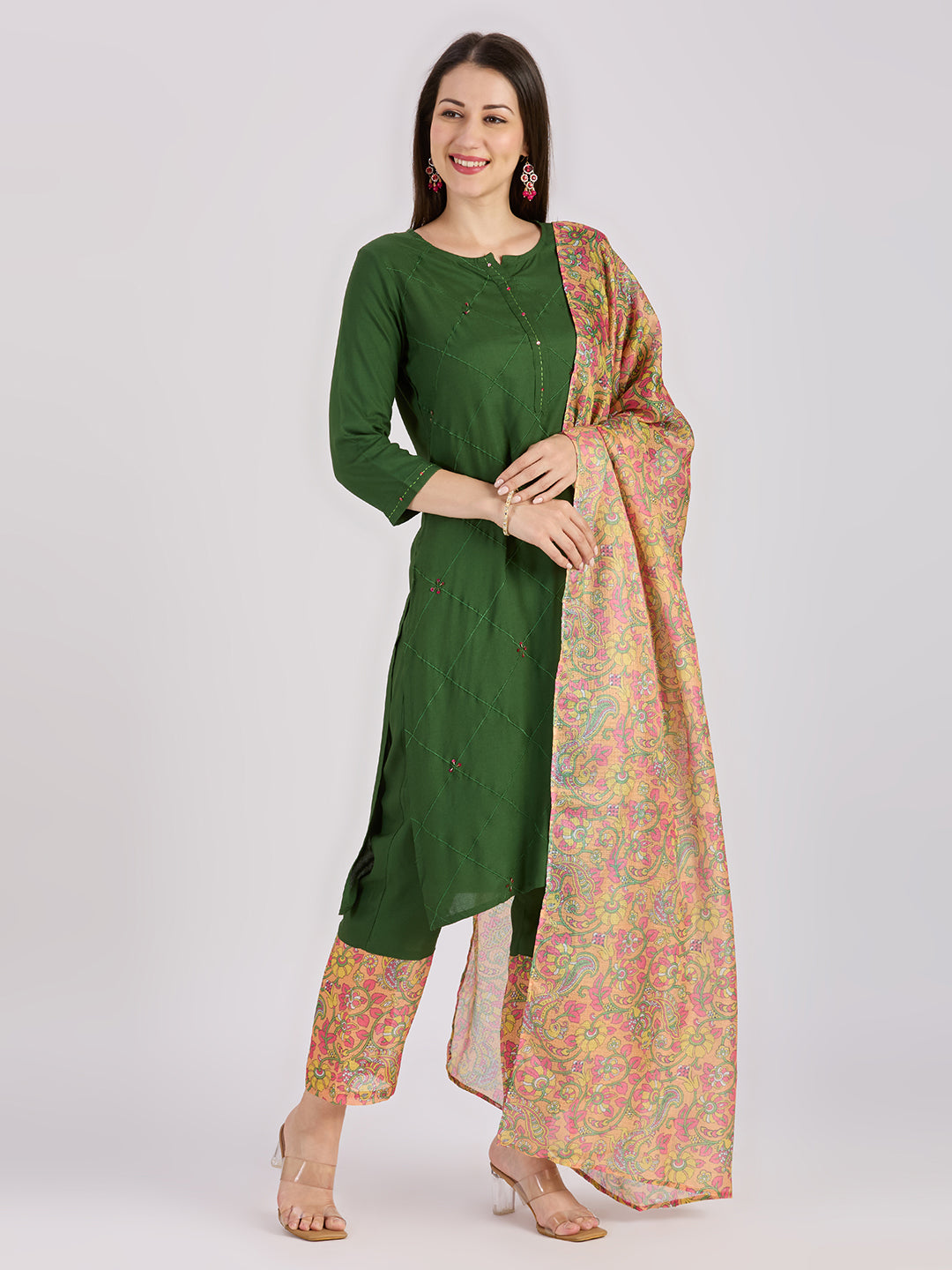 Sitayya Solid Set - Green