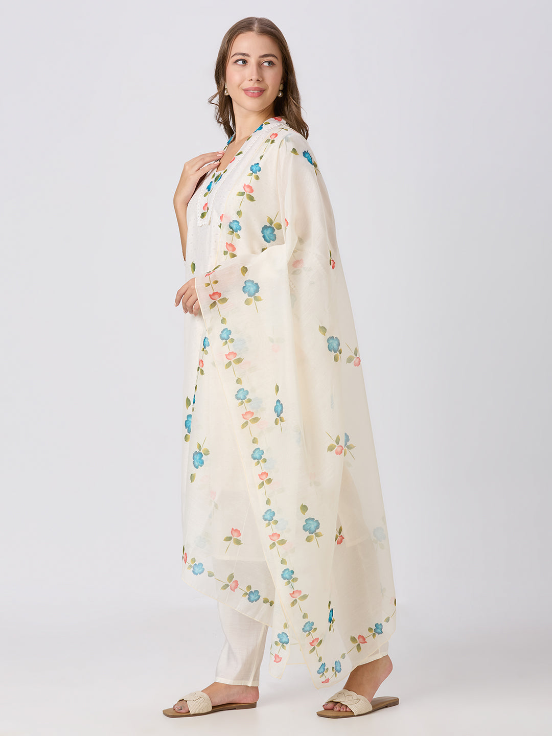 Sitayya Printed Set - Yellow