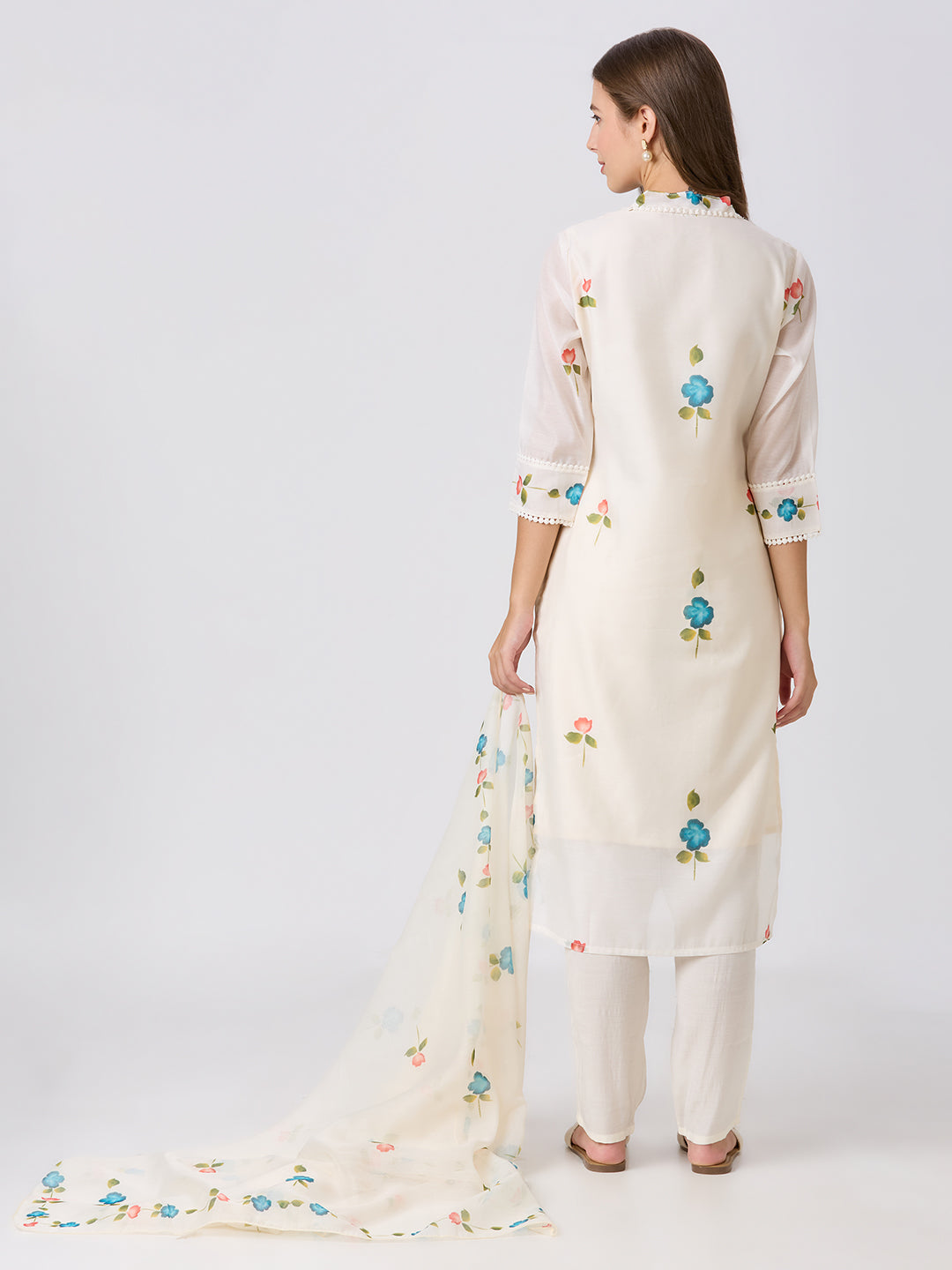 Sitayya Printed Set - Yellow