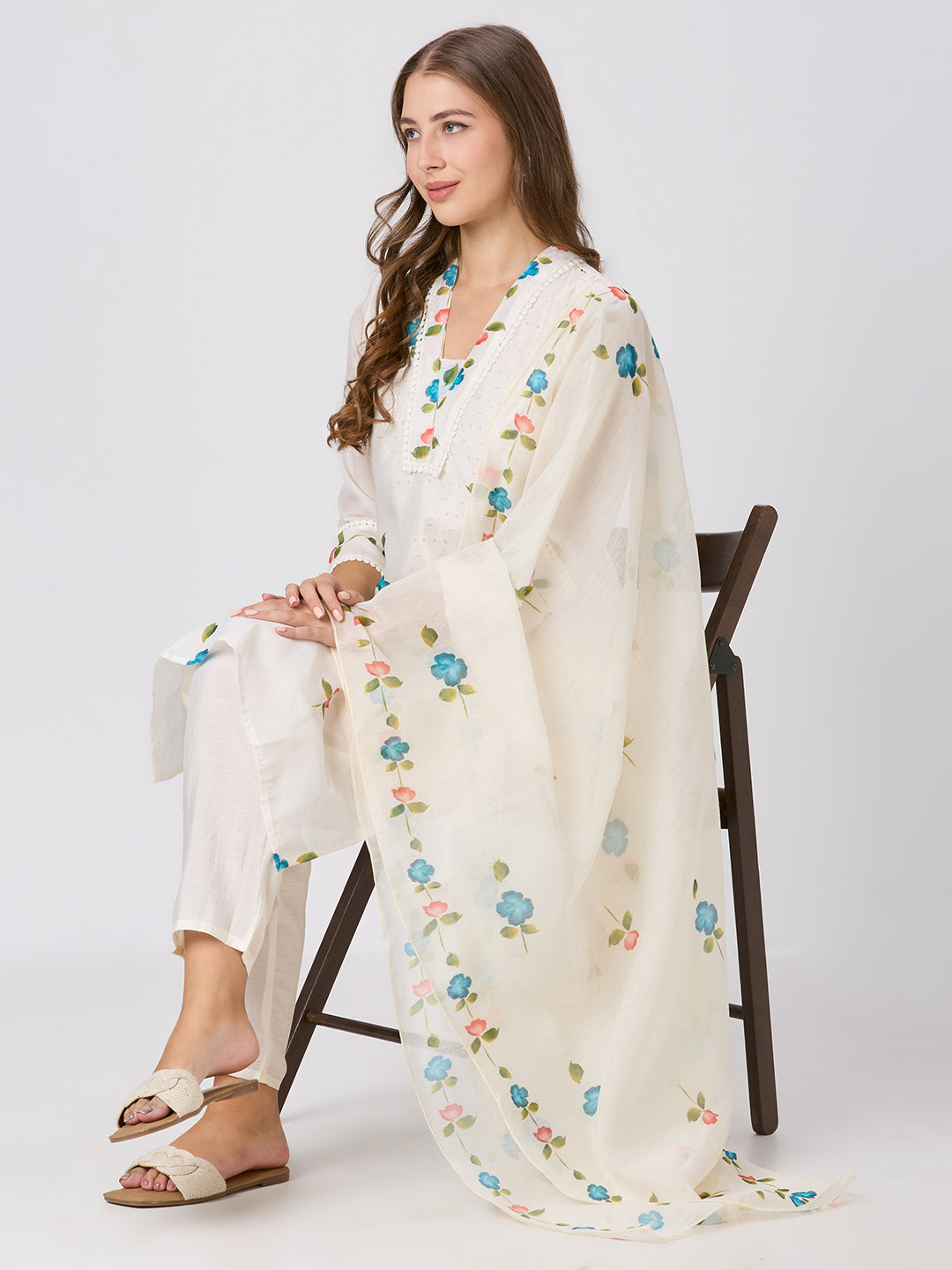 Sitayya Printed Set - Yellow