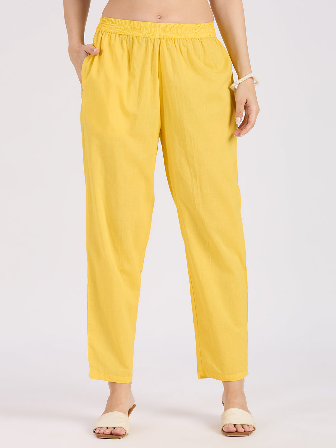 Sitayya Printed Set - Yellow