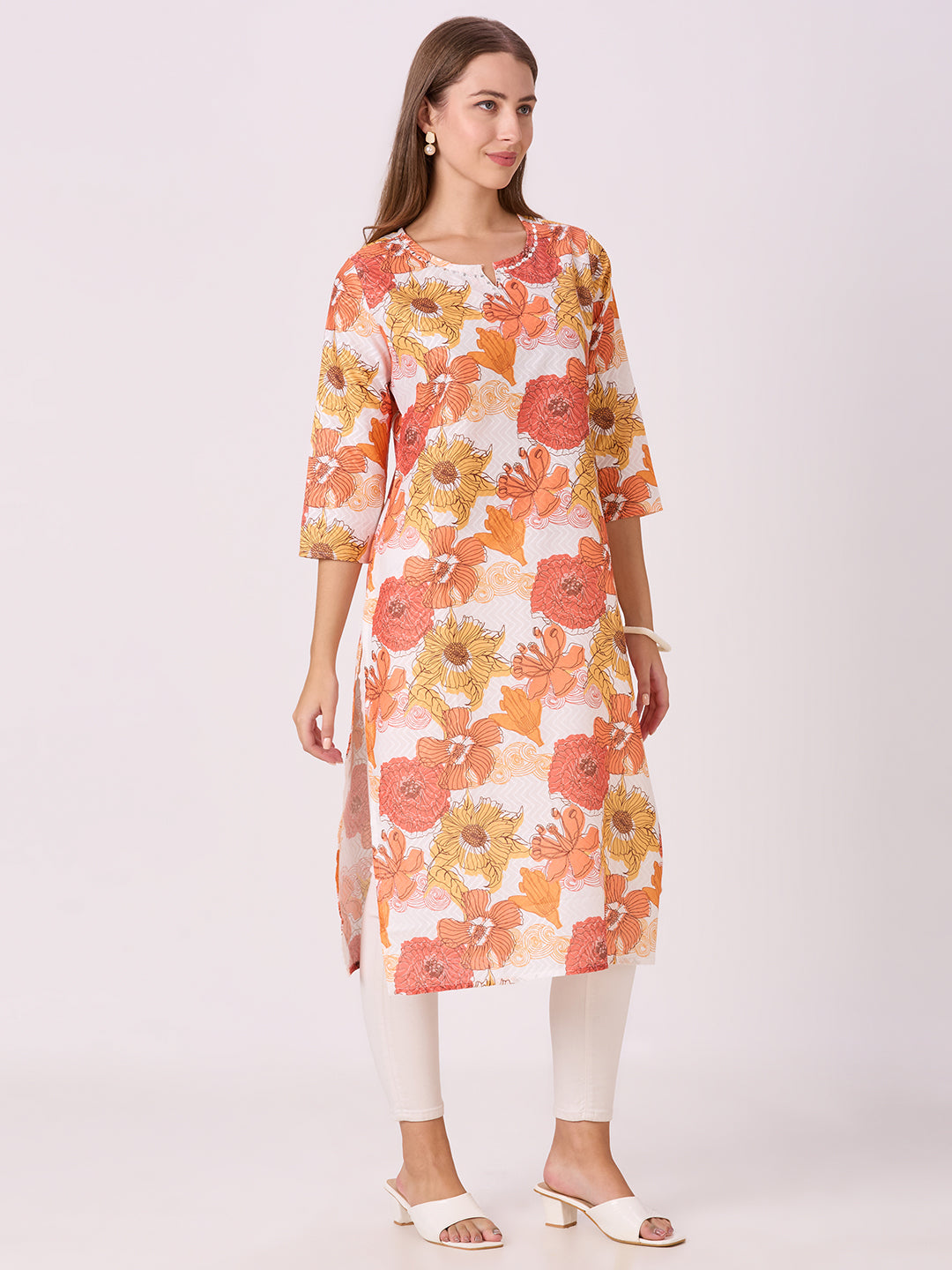 Sitayya Printed Kurti - Multi